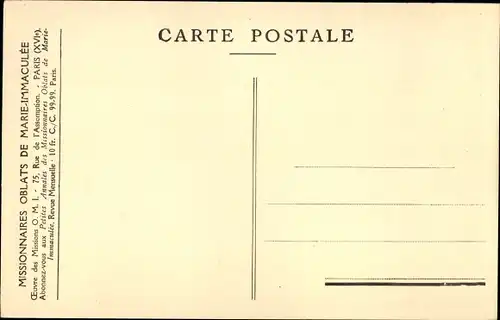 Ak Ceylon Sri Lanka, Missions de Ceylan, Missionnaires a la Mission