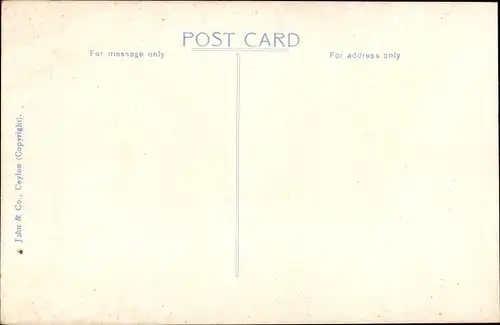 Ak Colombo Ceylon Sri Lanka, York Street