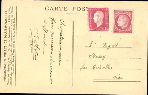 Ak Ceylon Sri Lanka, Un vieux couple de Pariahs devant leur hutte