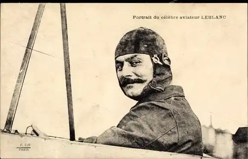 Ak Aviation, Aviateur Leblanc, Portrait