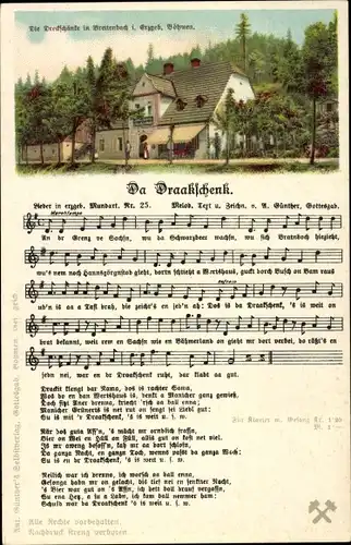 Lied Ak Günther, Anton, Da Draakschänk, Erzgebirgische Mundart Nr 25, Dreckschänke Breitenbach