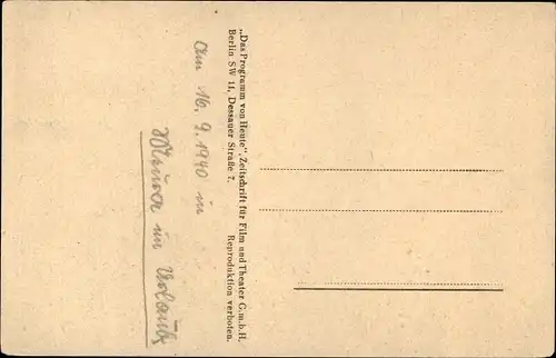 Ak Schauspielerin Hansi Knoteck