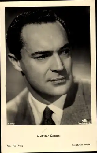 Ak Schauspieler Gustav Diessl, Portrait