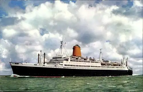 Ak Vierschrauben TS Bremen, Dampfer, Norddeutscher Lloyd