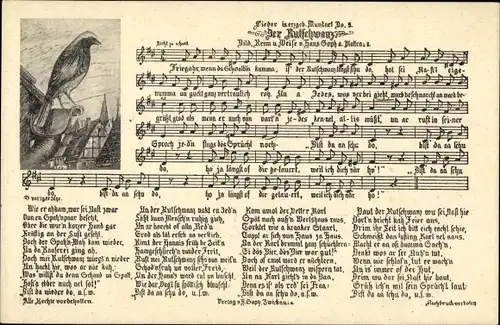 Lied Ak Soph, Hans, Erzgebirgische Mundart No. 5, Der Rutschwanz