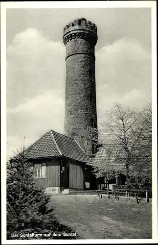 Ak Bad Münder am Deister, Süntelturm