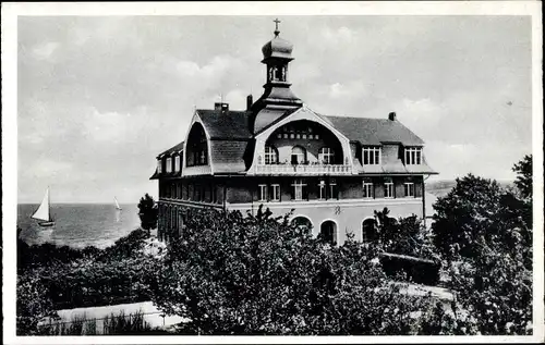 Ak Niendorf Timmendorfer Strand, Erholungsheim Sankt Johann, Außenansicht