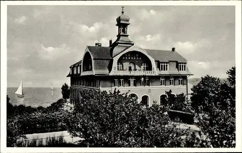 Ak Niendorf Timmendorfer Strand, Erholungsheim Sankt Johann, Außenansicht