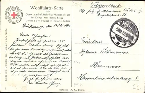 Künstler Ak Des Volkes Dank ist euch gewiss, Kaiserin Auguste Viktoria besucht Kriegsveteran