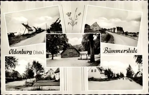 Ak Bümmerstede Oldenburg in Oldenburg, Straßenpartien, Pensionen, Außenansicht
