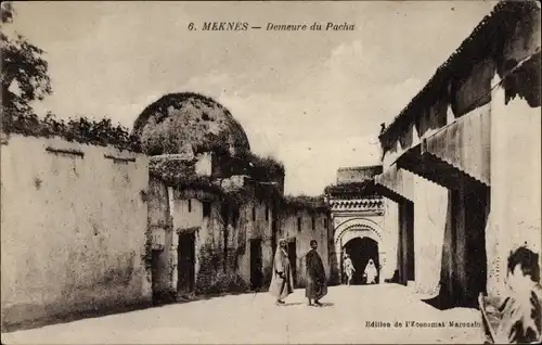 Ak Meknès Marokko, Demeure du Pacha