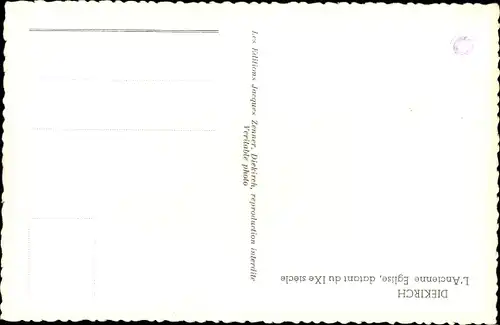 Ak Diekirch Luxemburg, Kirchpartie