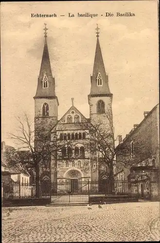 Ak Echternach Luxemburg, La basilique, Basilika