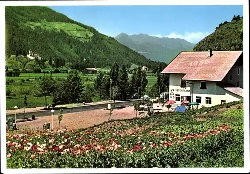Ak Sterzing Vipiteno Südtirol, Gasthof Restaurant Burgfrieden, Schloss Sprechenstein