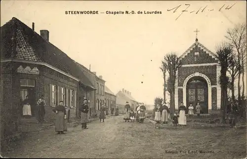 Ak Steenvoorde Nord, Chapelle Notre Dame de Lourdes