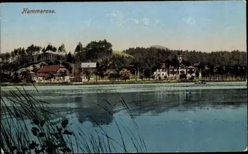 Ak Hamr na Jezeře Hammer am See Region Reichenberg, Hammersee