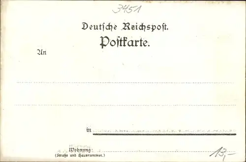 Litho Bremke Gleichen Landkreis Göttingen, Hotel Berggarten, Totalansicht