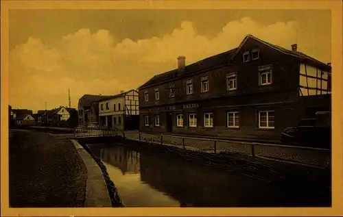 Ak Kreuzau in der Eifel, Exportbierbrauerei und Restauration