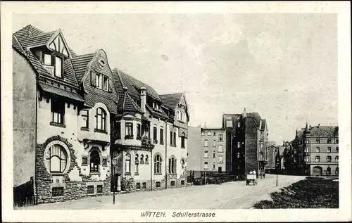 Ak Witten an der Ruhr, Schillerstraße