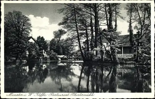 Ak Münster in Westfalen, Pleistermühle