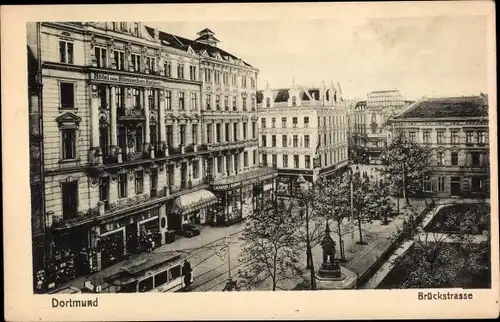 Ak Dortmund im Ruhrgebiet, Brückstraße