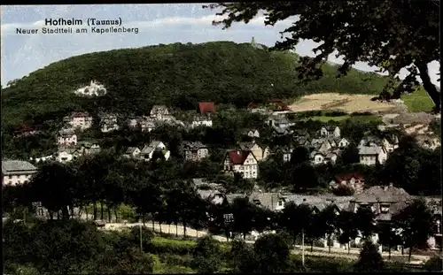 Ak Hofheim im Taunus, Blick auf den neuen Stadtteil am Kapellenberg