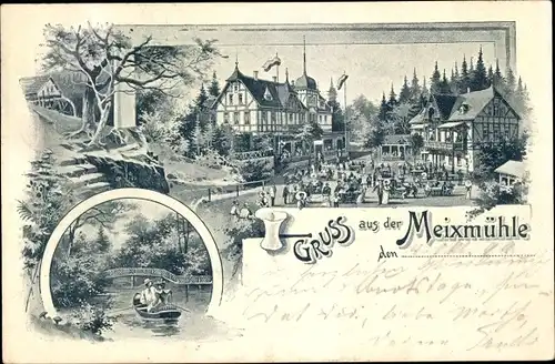 Litho Dresden Pillnitz, Meixmühle