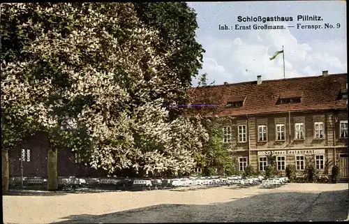 Ak Dresden Pillnitz, Schlossgasthaus