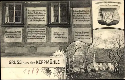 Ak Dresden Hosterwitz, Keppmühle