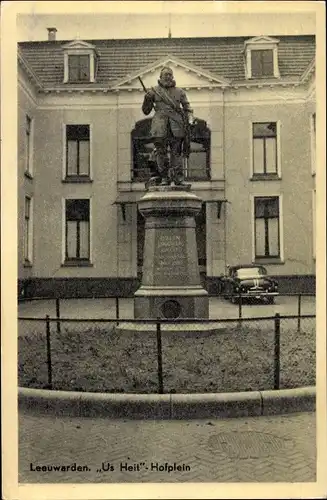 Ak Leeuwarden Friesland Niederlande, Us Heit Hofplein