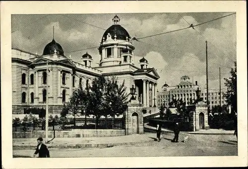 Ak Beograd Belgrad Serbien, Skupstina i Post. Stedionica