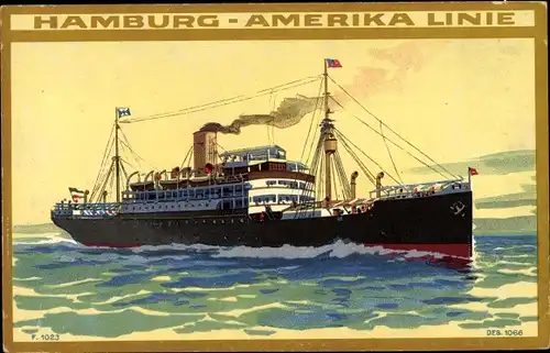 Ak Dampfer, Dampfschiff HAPAG
