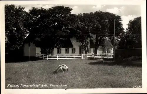 Ak Keitum auf Sylt, Friesenhaus