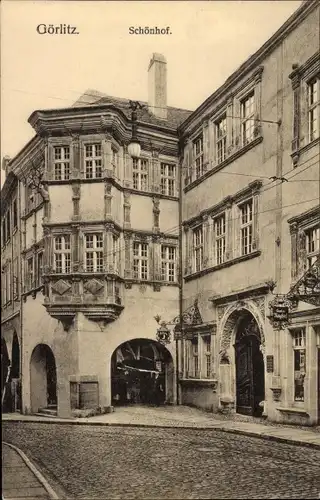 Ak Görlitz in Sachsen, Schönhof