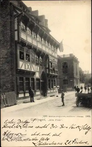 Ak Göttingen in Niedersachsen, Alte Fink