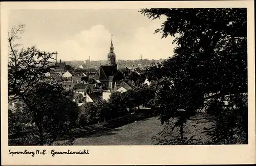 Ak Spremberg in der Lausitz, Gesamtansicht