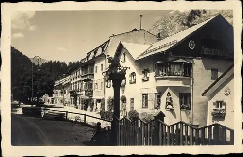 Ak Werfen in Salzburg, Straßenpartie