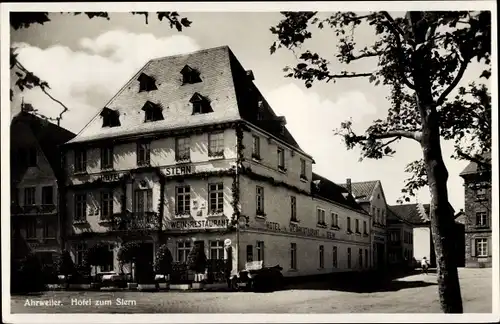 Ak Bad Neuenahr Ahrweiler in Rheinland Pfalz, Hotel zum Stern