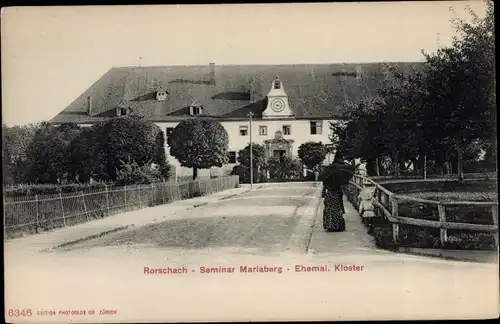 Ak Rorschach Kanton Sankt Gallen Schweiz, Seminar Mariaberg, Ehem. Kloster