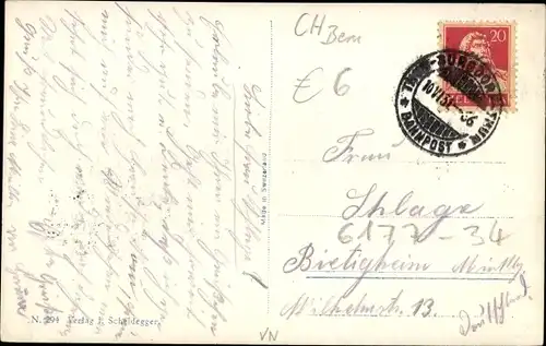 Ak Grosshöchstetten Kanton Bern, Gesamtansicht