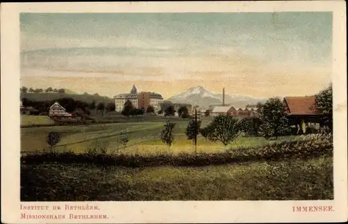 Ak Immensee Küssnacht Kt Schwyz Schweiz, Missionshaus Bethlehem