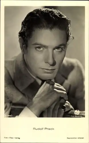 Ak Schauspieler Rudolf Prack, Portrait