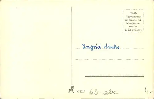 Ak Schauspieler Will Quadflieg, Portrait