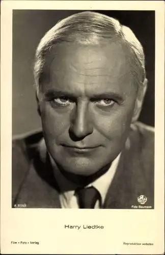 Ak Schauspieler Harry Liedtke, Portrait