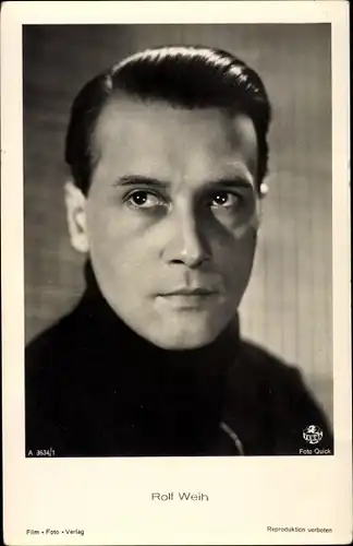 Ak Schauspieler Rolf Weih, Terra Film A 3634/1