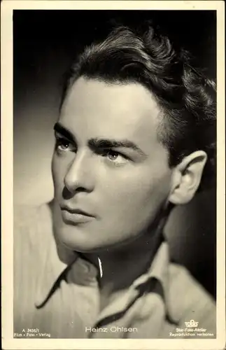 Ak Schauspieler Heinz Ohlsen, Portrait