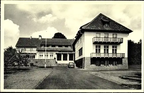 Ak Hattingen im Ruhrgebiet, Hans Böckler Schule, Vorderansicht