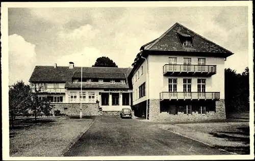 Ak Hattingen im Ruhrgebiet, Hans Böckler Schule, Vorderansicht