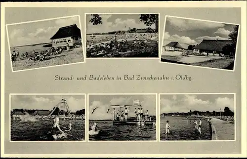 Ak Bad Zwischenahn, Strand- und Badeleben