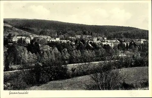 Ak Weilmünster im Taunus Hessen, Gesamtansicht, Kindersanatorium